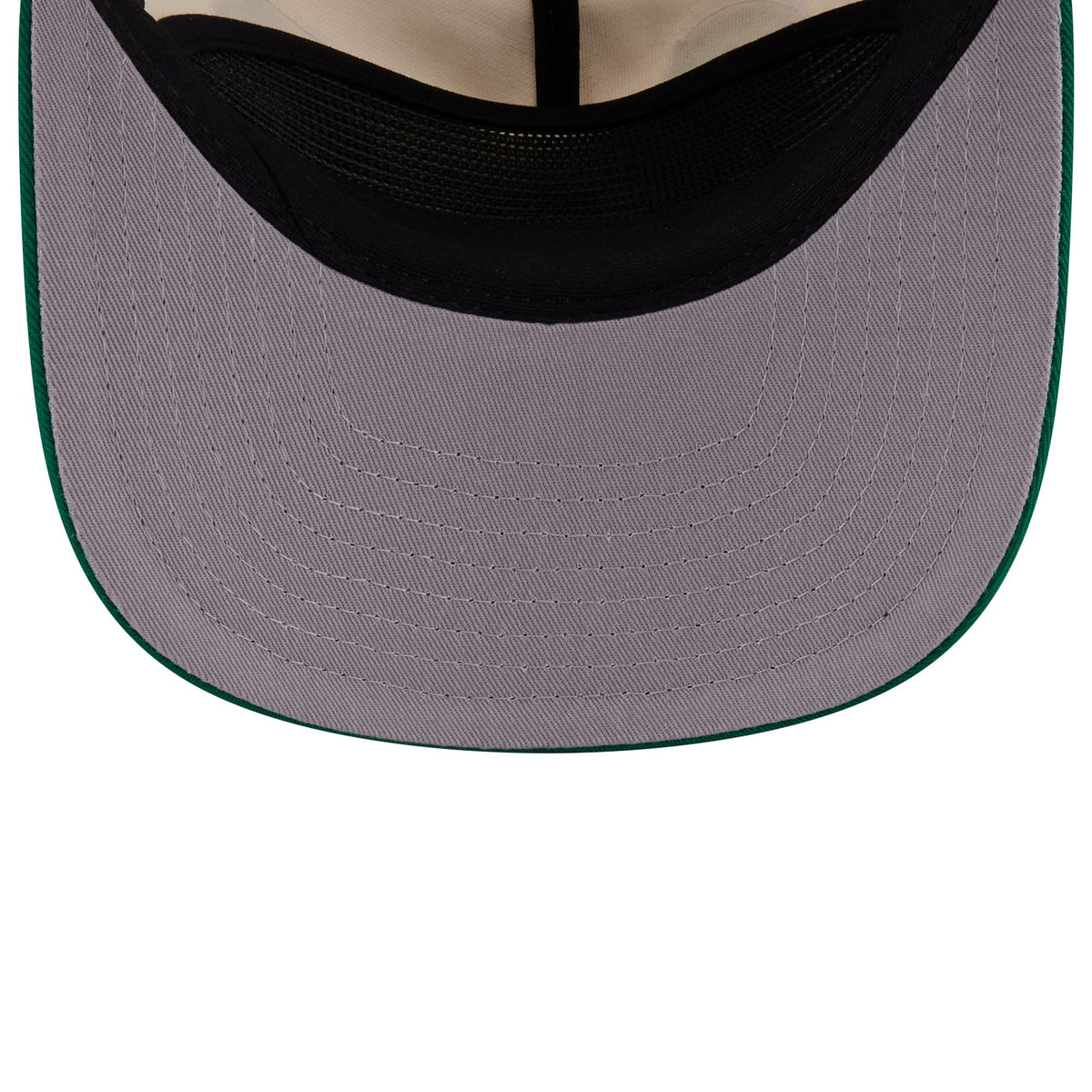 Men's Boston Celtics New Era Cream Layered Patch 19TWENTY Adjustable Hat