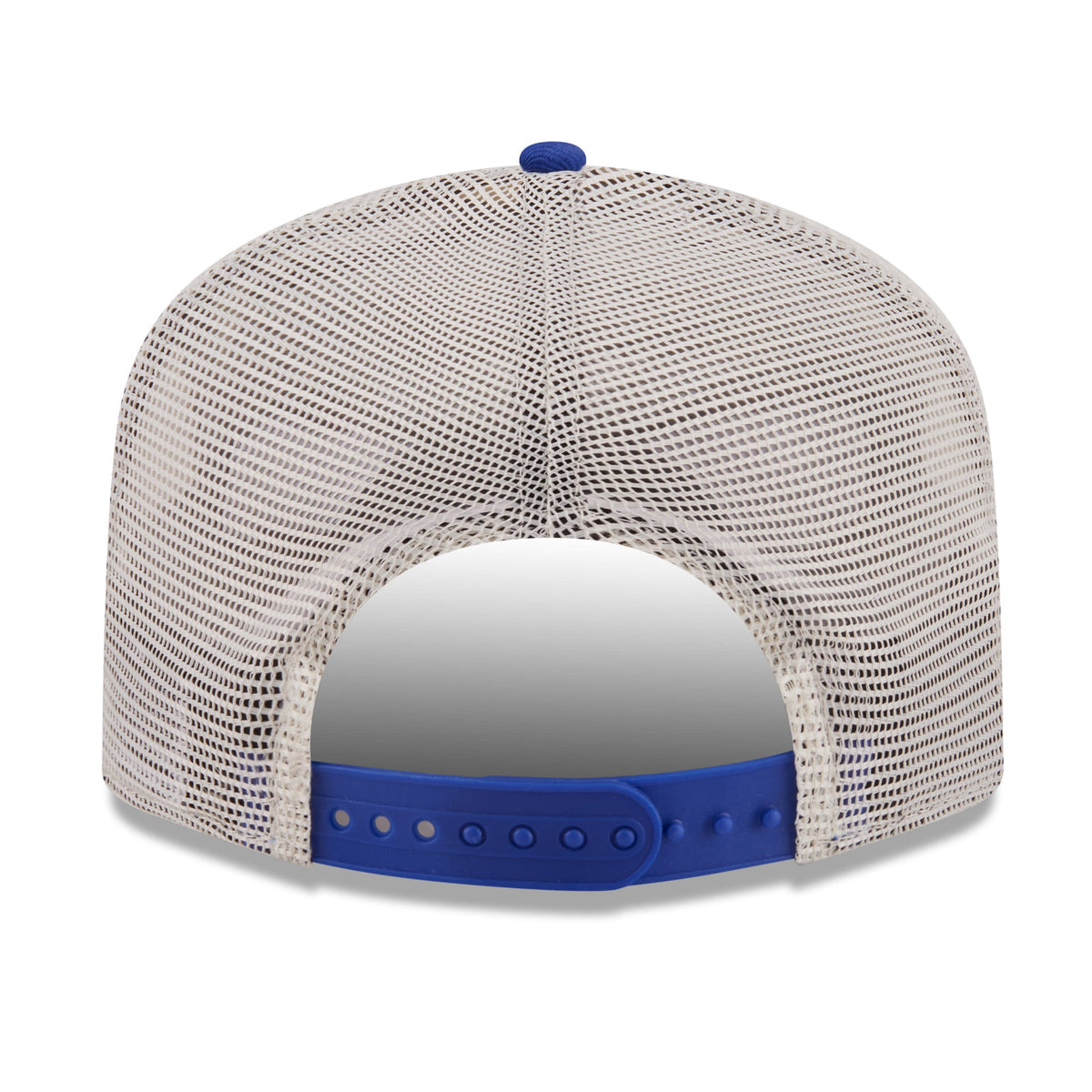 Men's Golden State Warriors New Era Cream Layered Patch 19TWENTY Adjustable Hat