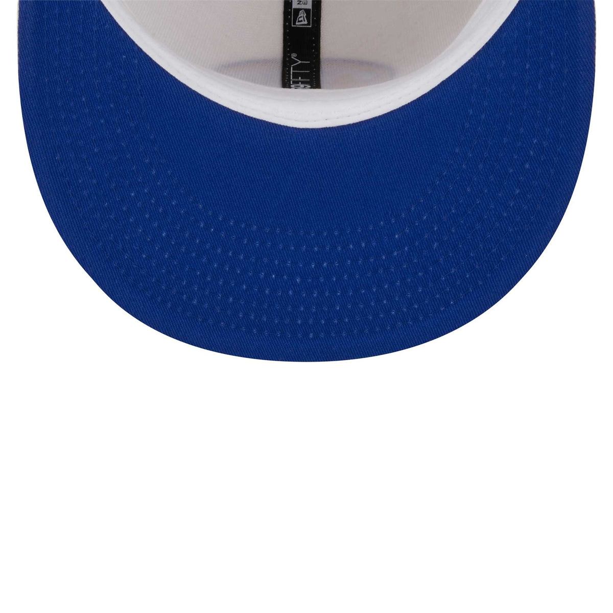 Men's Golden State Warriors New Era Cream Piped Pop Panel 59FIFTY Fitted Hat