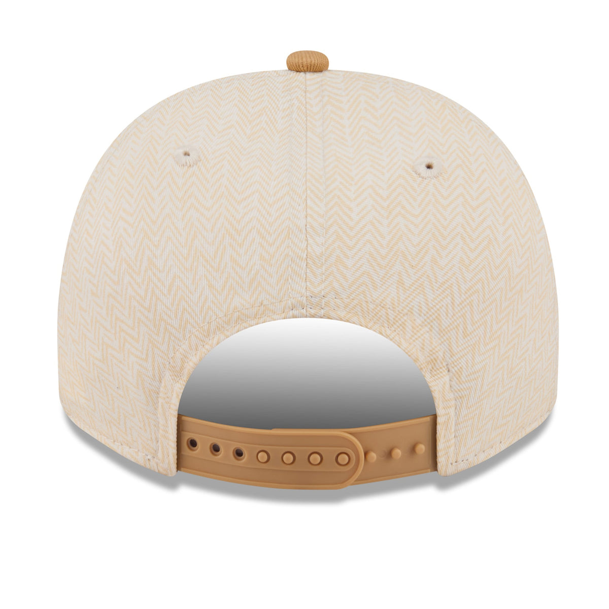 Men's Los Angeles Lakers  New Era Cream Herringbone 9FIFTY A-Frame Snapback Hat