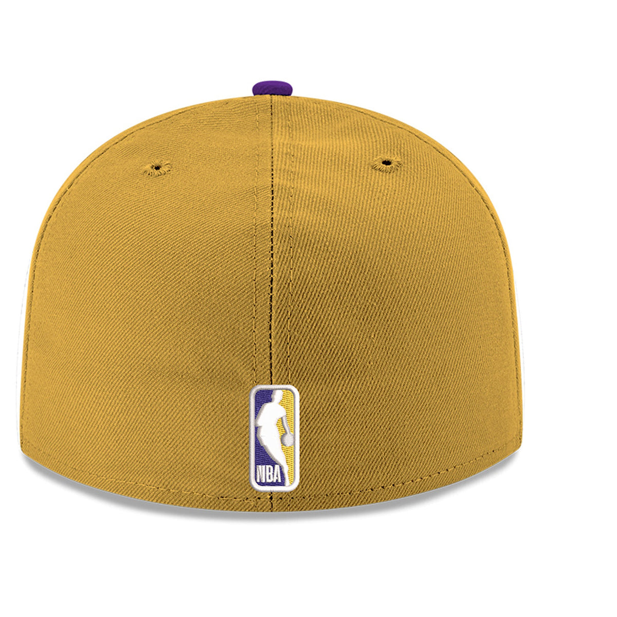 Men's Los Angeles Lakers New Era Gold Two-Tone 59FIFTY Fitted Hat