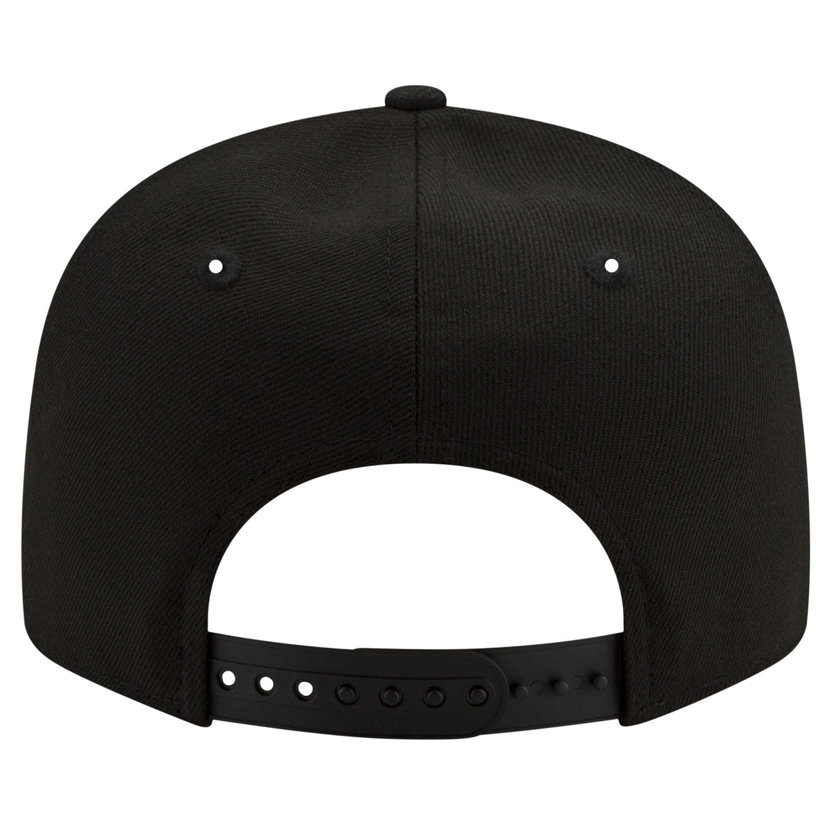 Men's Golden State Warriors New Era Black & White 9FIFTY Snapback Hat