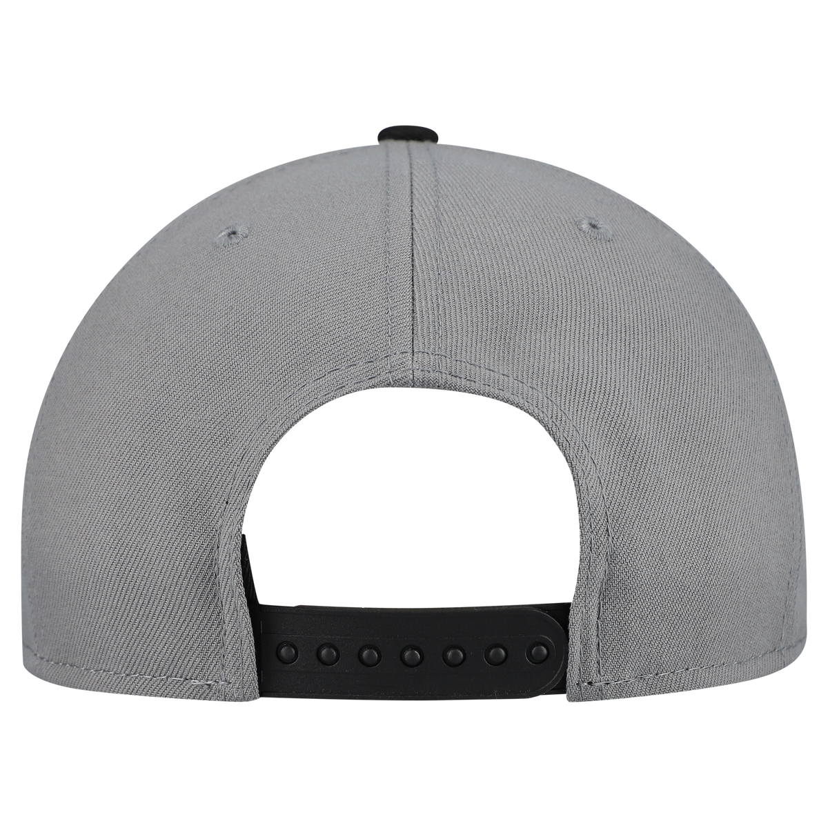 Men's Charlotte Hornets  New Era Gray Core Logo Storm Gray Two-Tone 9FIFTY Snapback Hat