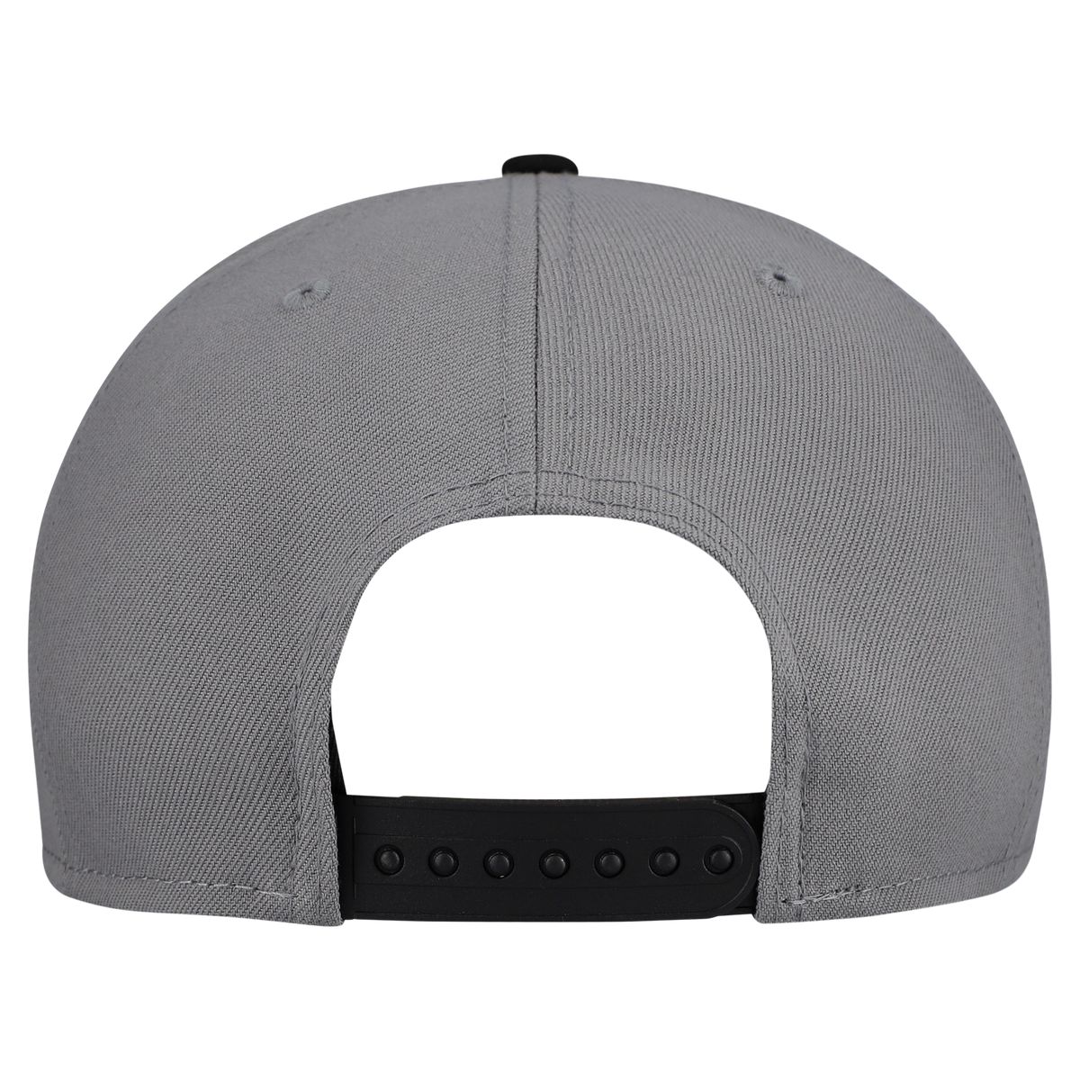 Men's Miami Heat  New Era Gray Core Logo Storm Gray Two-Tone 9FIFTY Snapback Hat