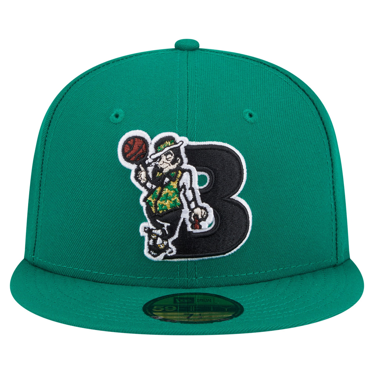 Men's Boston Celtics  New Era Kelly Green Deceptor 59FIFTY Fitted Hat