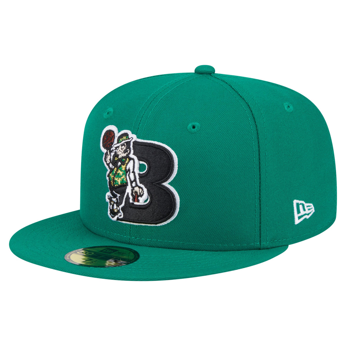 Men's Boston Celtics  New Era Kelly Green Deceptor 59FIFTY Fitted Hat