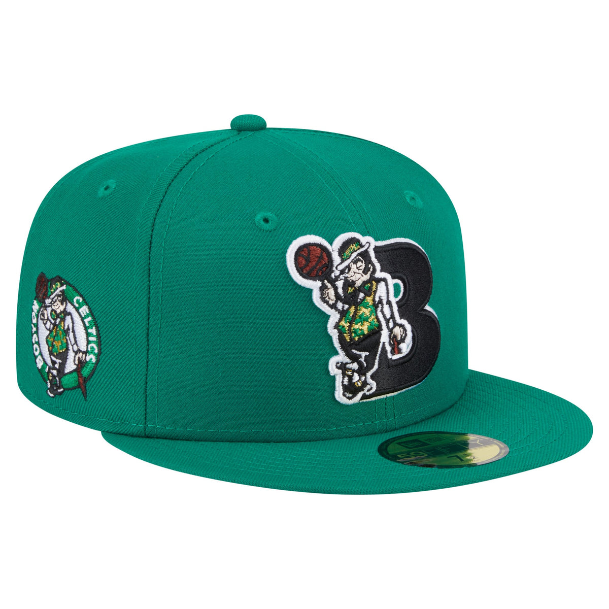 Men's Boston Celtics  New Era Kelly Green Deceptor 59FIFTY Fitted Hat