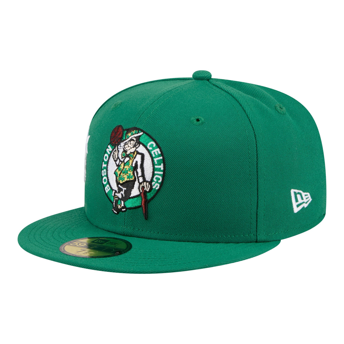 Men's Boston Celtics  New Era Kelly Green Team Collage 59FIFTY Fitted Hat