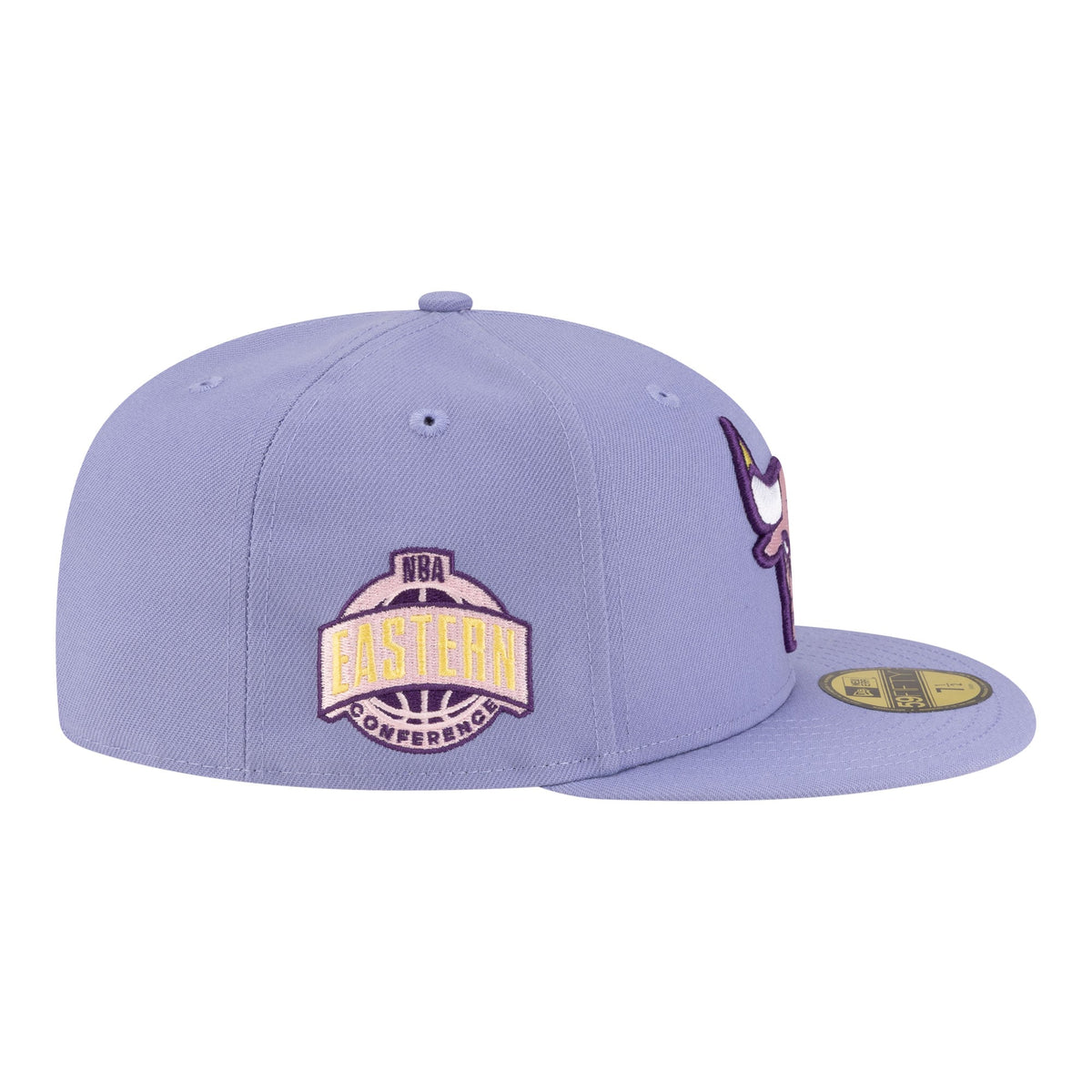 Men's Chicago Bulls New Era Lavender Color Pack 59FIFTY Fitted Hat
