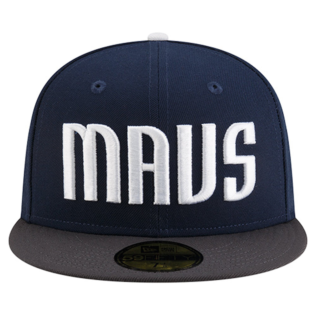 Men's Dallas Mavericks  New Era Navy Statement Edition Jersey Hook 59Fifty Fitted Hat