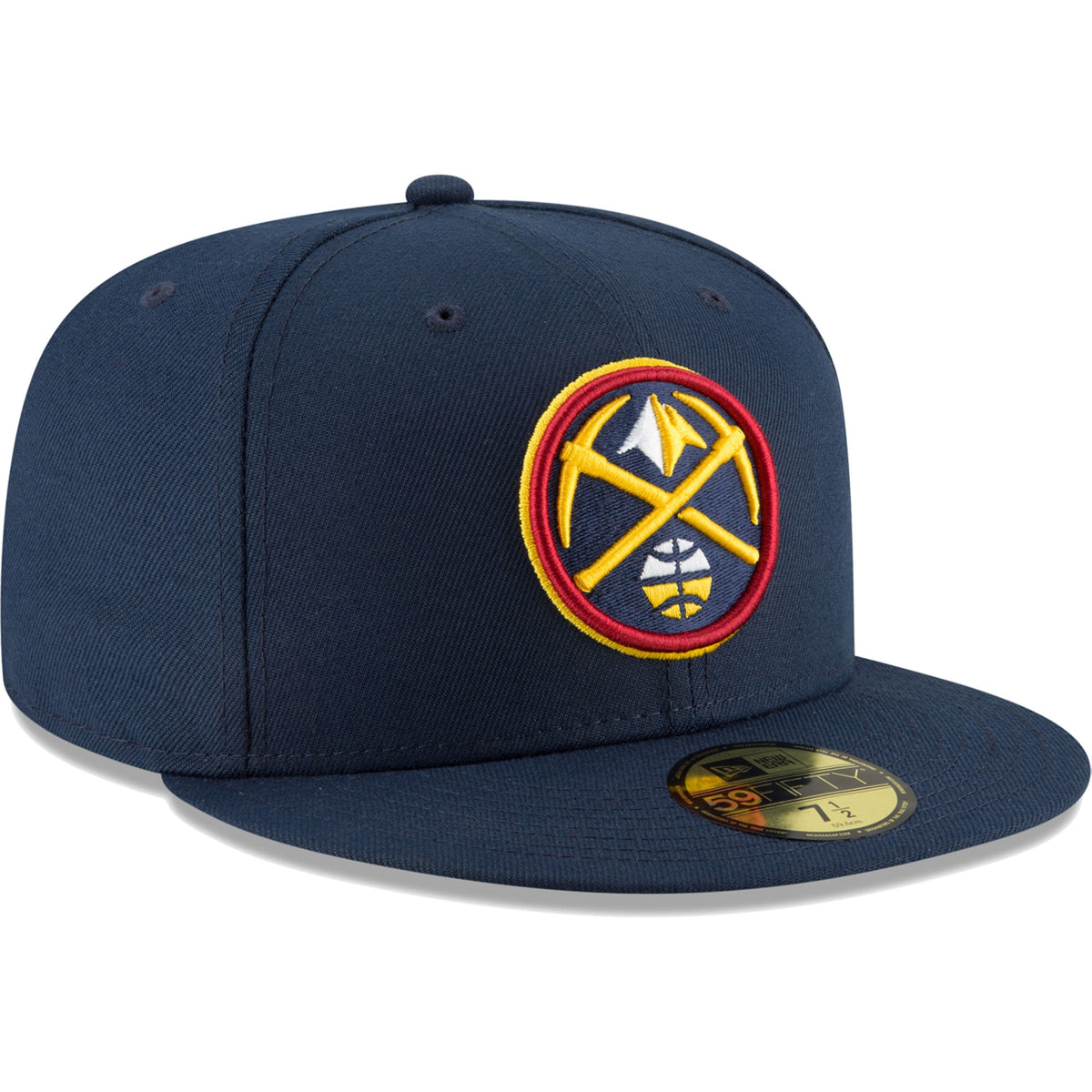 Men's Denver Nuggets New Era Navy Team 59FIFTY Fitted Hat