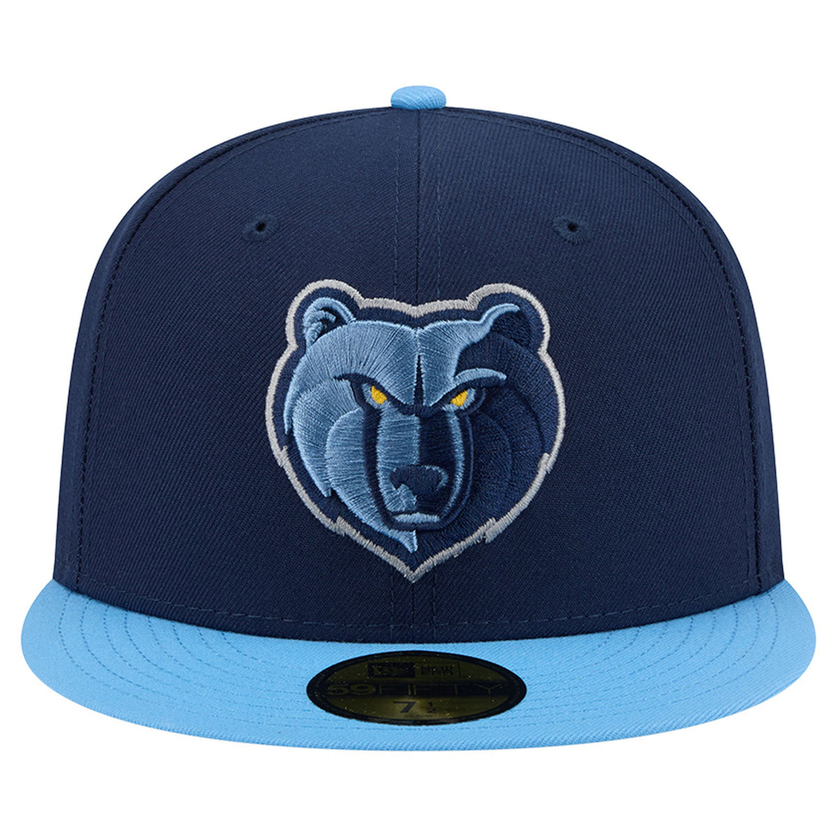 Men's Memphis Grizzlies New Era Navy Two-Tone 59FIFTY Fitted Hat