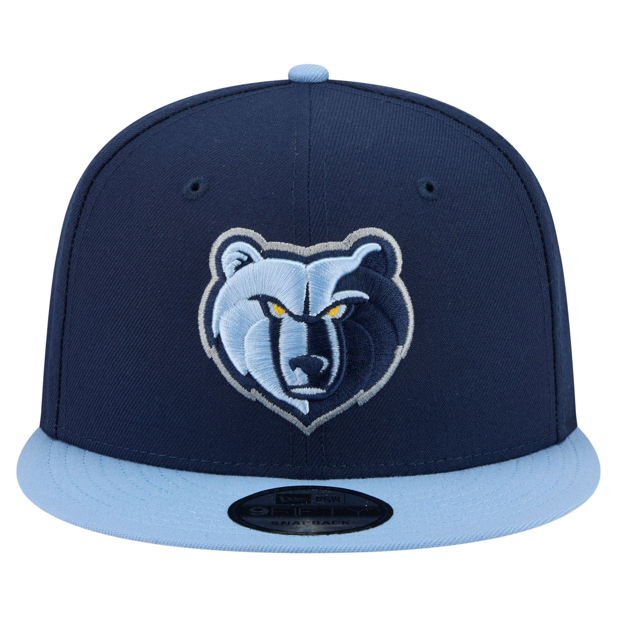 Men's Memphis Grizzlies  New Era Navy Two-Tone 9FIFTY Snapback Hat