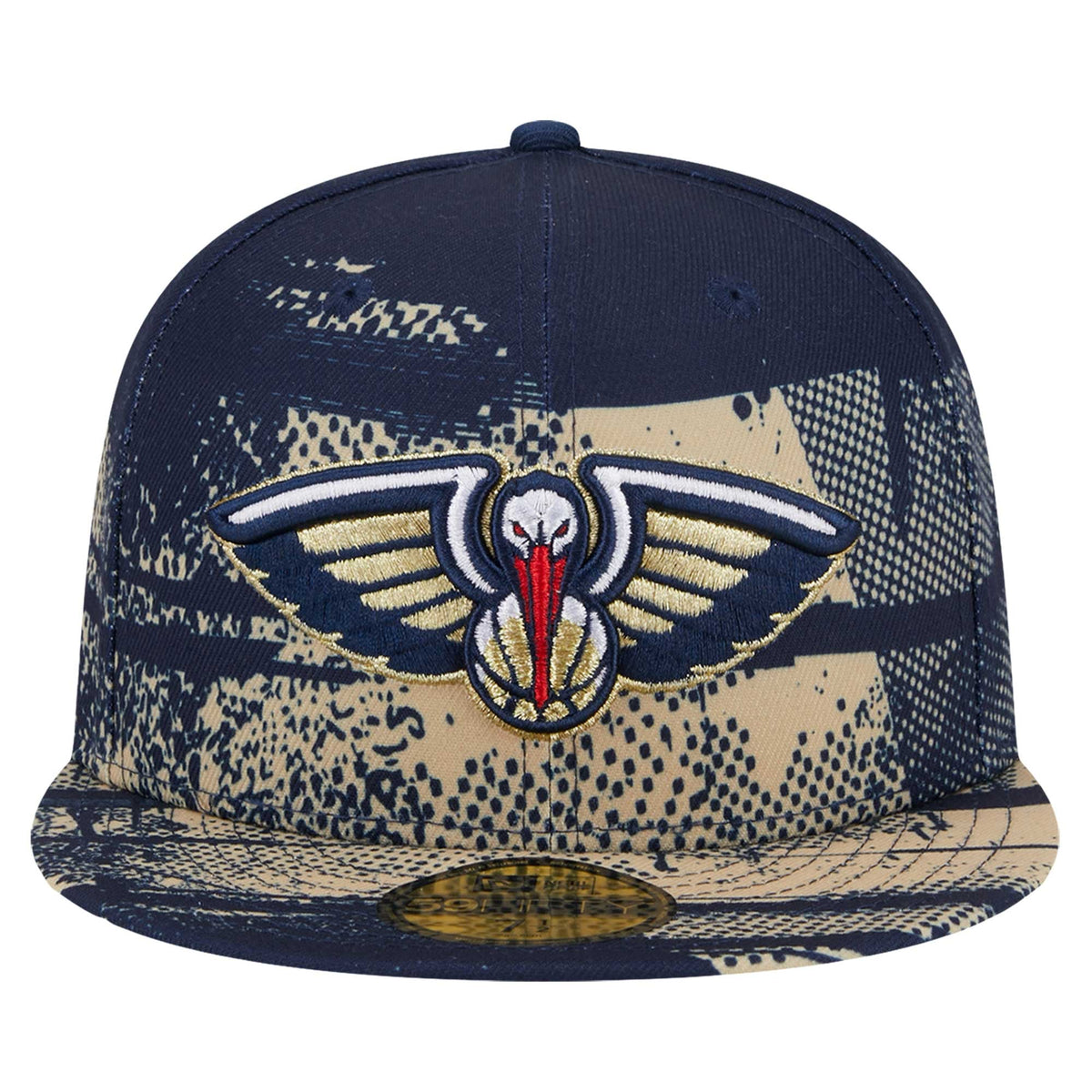 Men's New Orleans Pelicans New Era Navy Tip-Off 59FIFTY Fitted Hat