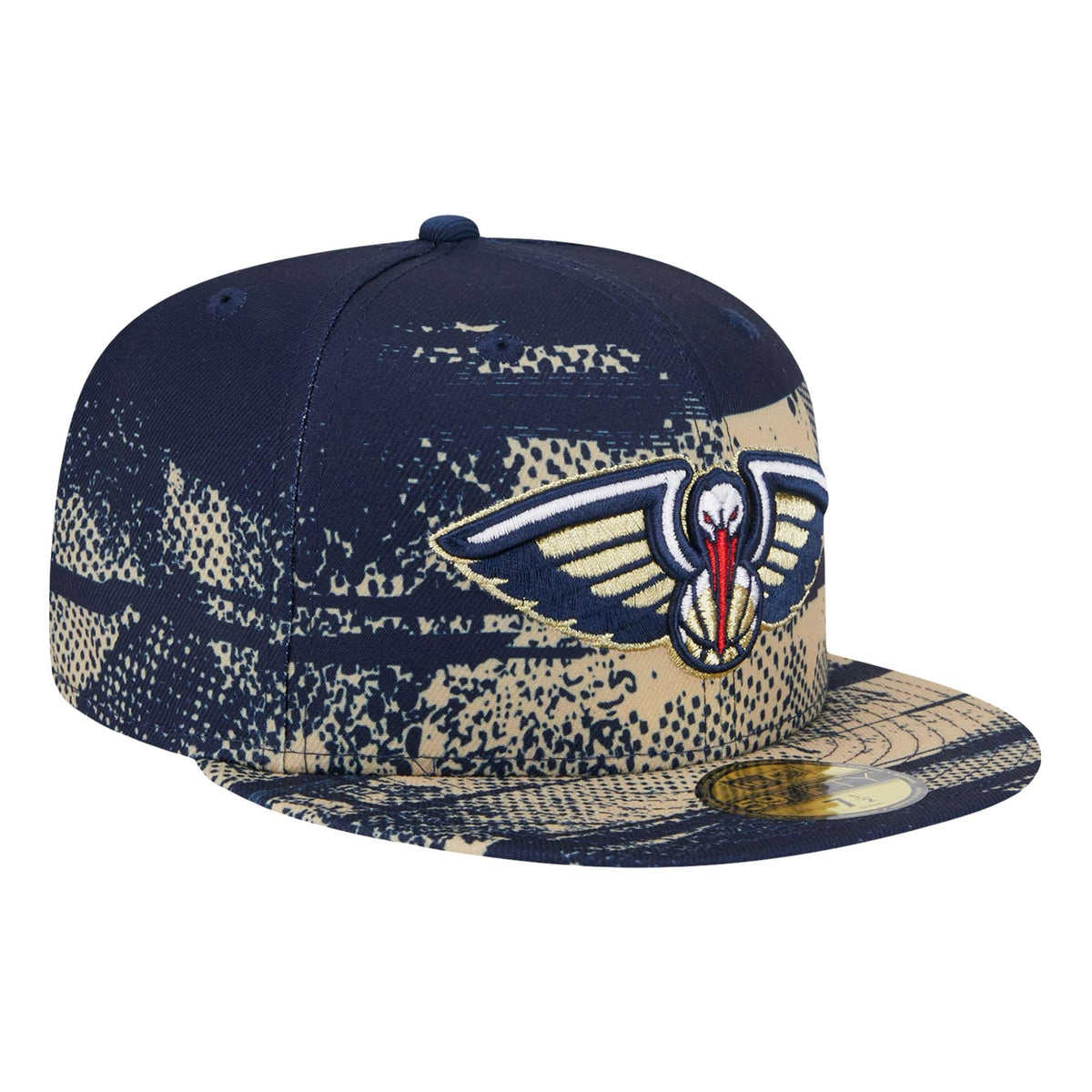 Men's New Orleans Pelicans New Era Navy Tip-Off 59FIFTY Fitted Hat