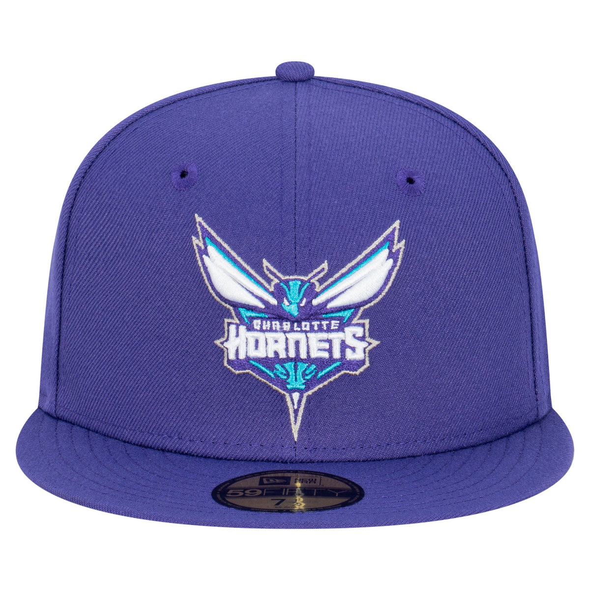 Men's Charlotte Hornets  New Era Purple Team 59FIFTY Fitted Hat