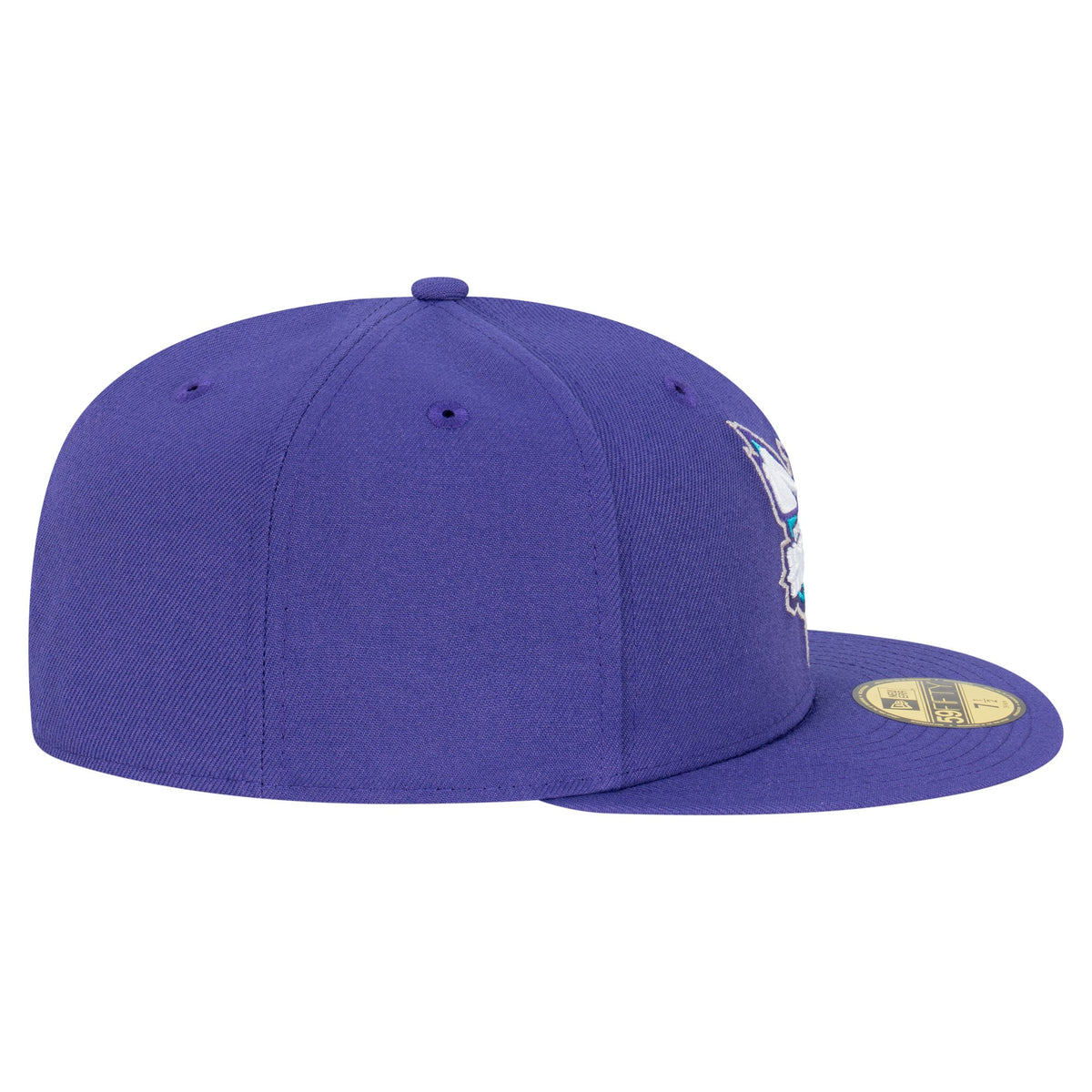 Men's Charlotte Hornets  New Era Purple Team 59FIFTY Fitted Hat