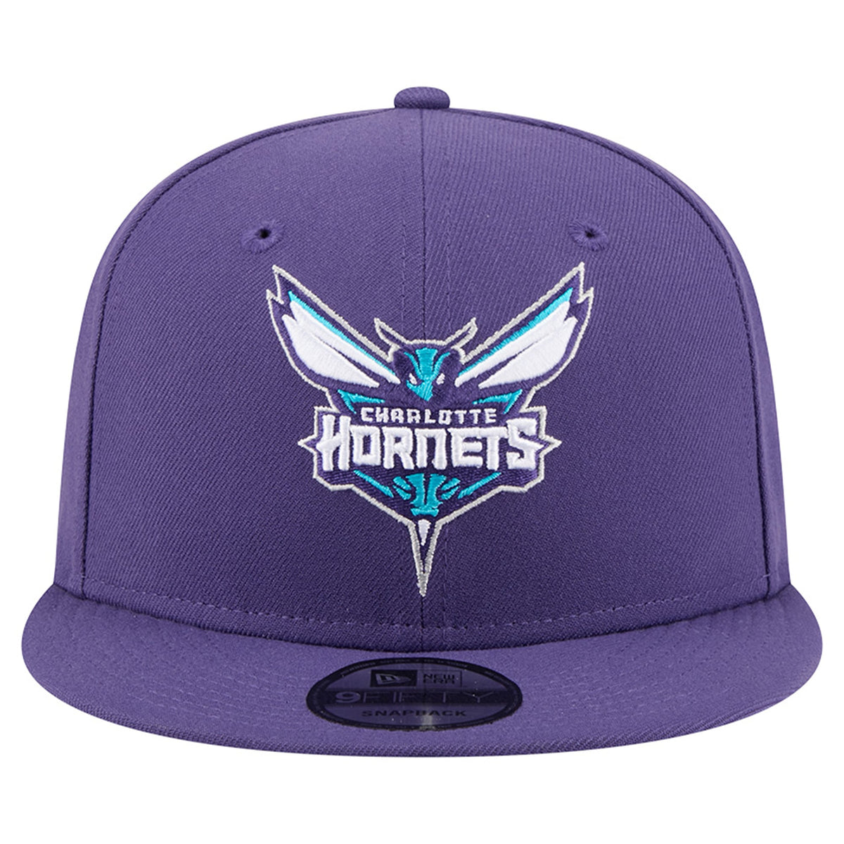 Men's Charlotte Hornets  New Era Purple Team 9FIFTY Snapback Hat