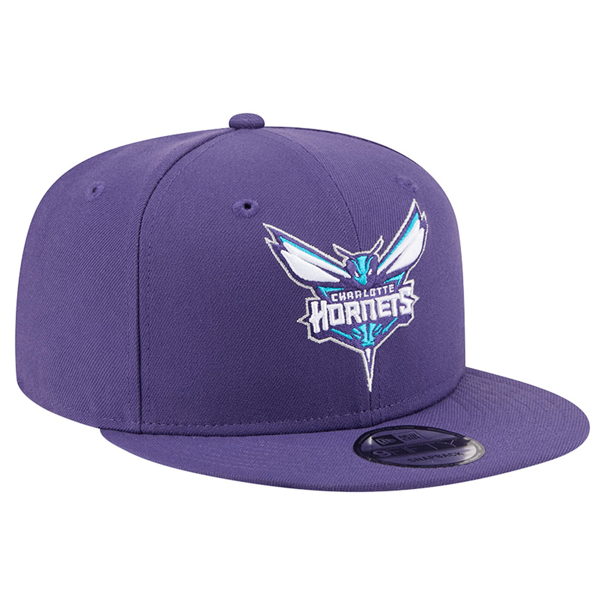 Men's Charlotte Hornets  New Era Purple Team 9FIFTY Snapback Hat