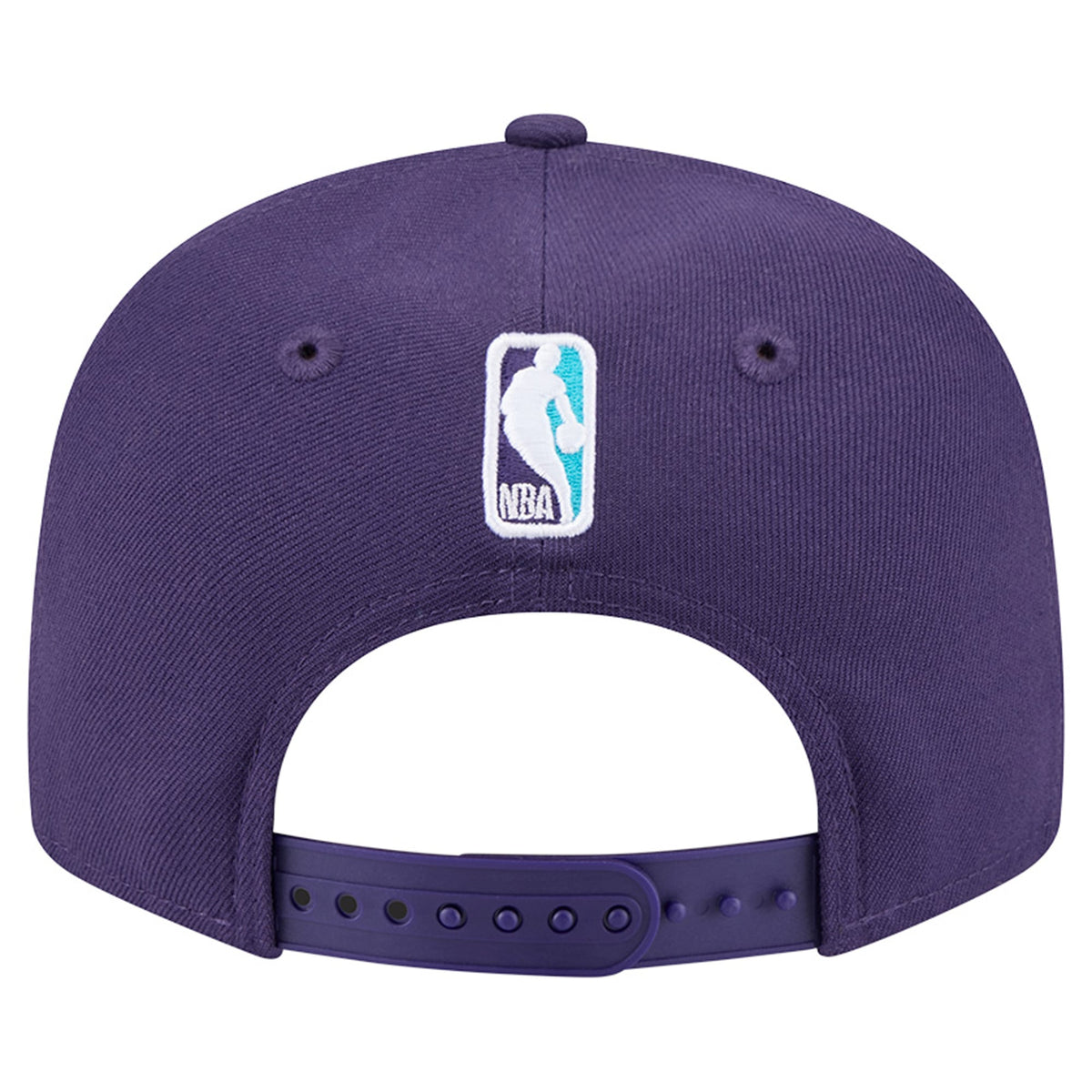 Men's Charlotte Hornets  New Era Purple Two-Tone 9FIFTY Snapback Hat