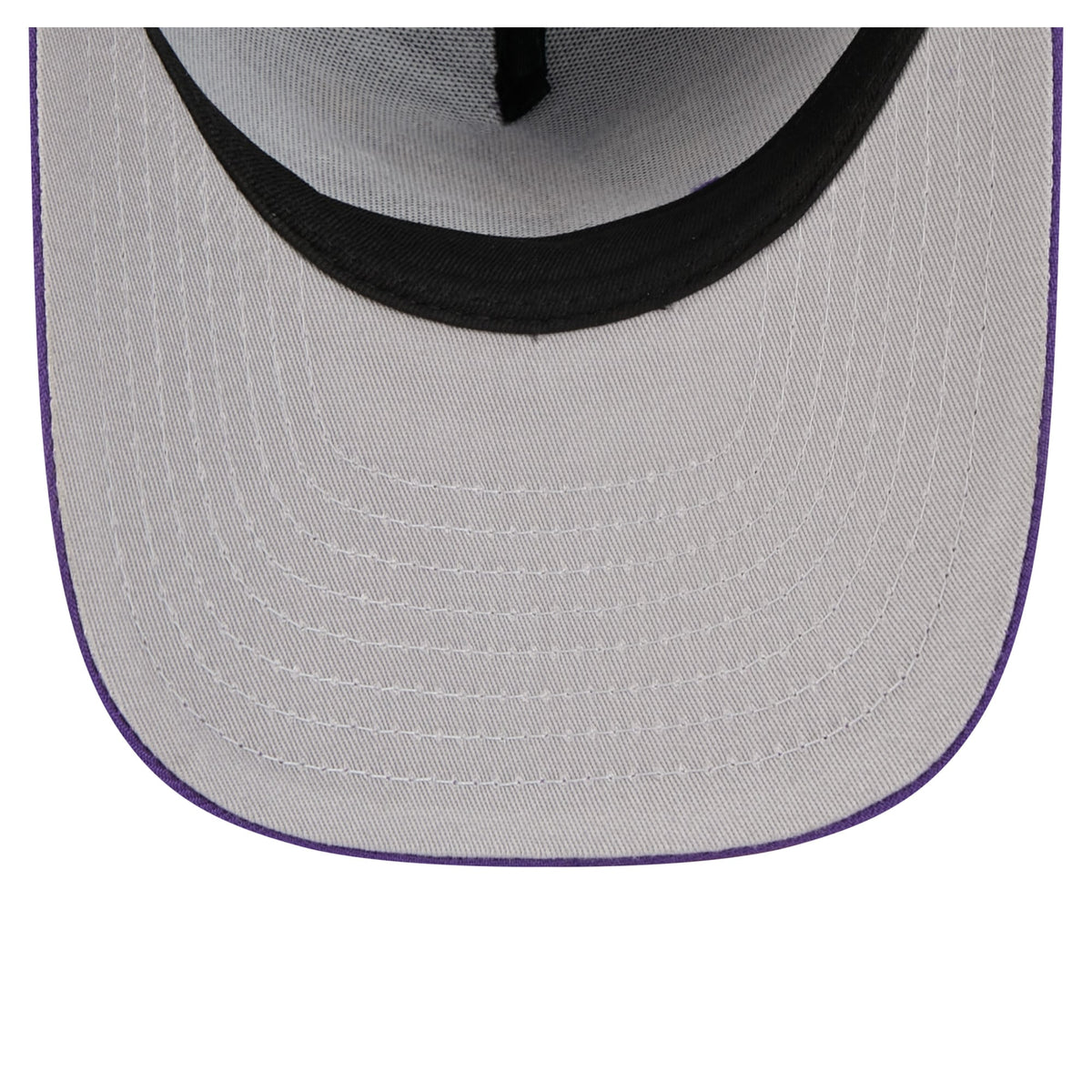 Men's Los Angeles Lakers  New Era Purple Injection Cartoon Logo A-Frame 59FIFTY Fitted Hat