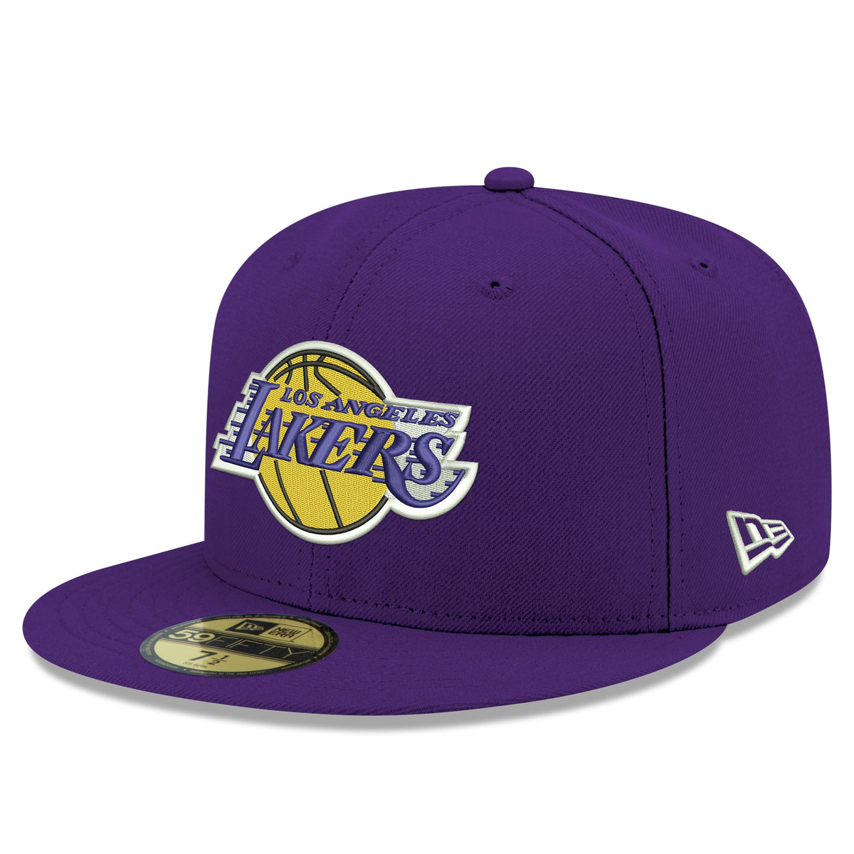 Men's Los Angeles Lakers  New Era Purple Team 59FIFTY Fitted Hat