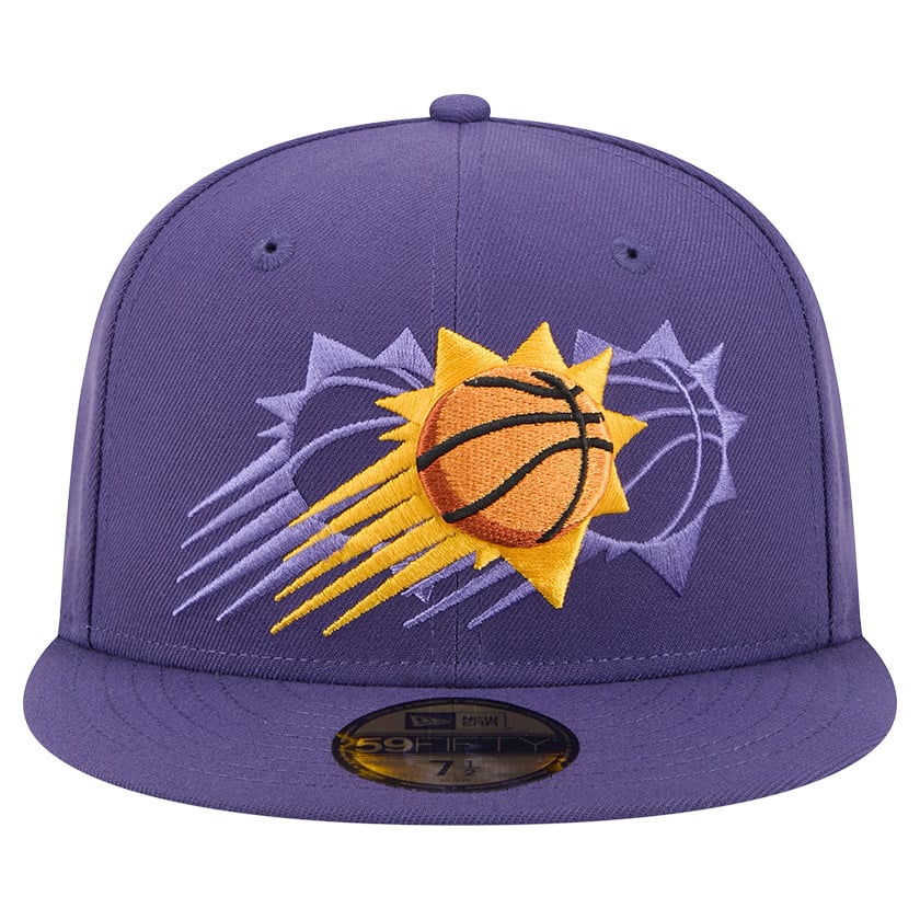 Men's Phoenix Suns  New Era Purple Tri-Hit 59Fifty Fitted Hat