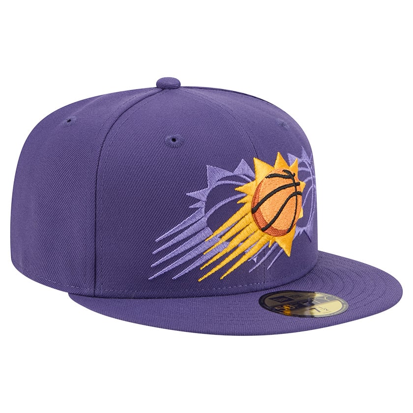 Men's Phoenix Suns  New Era Purple Tri-Hit 59Fifty Fitted Hat
