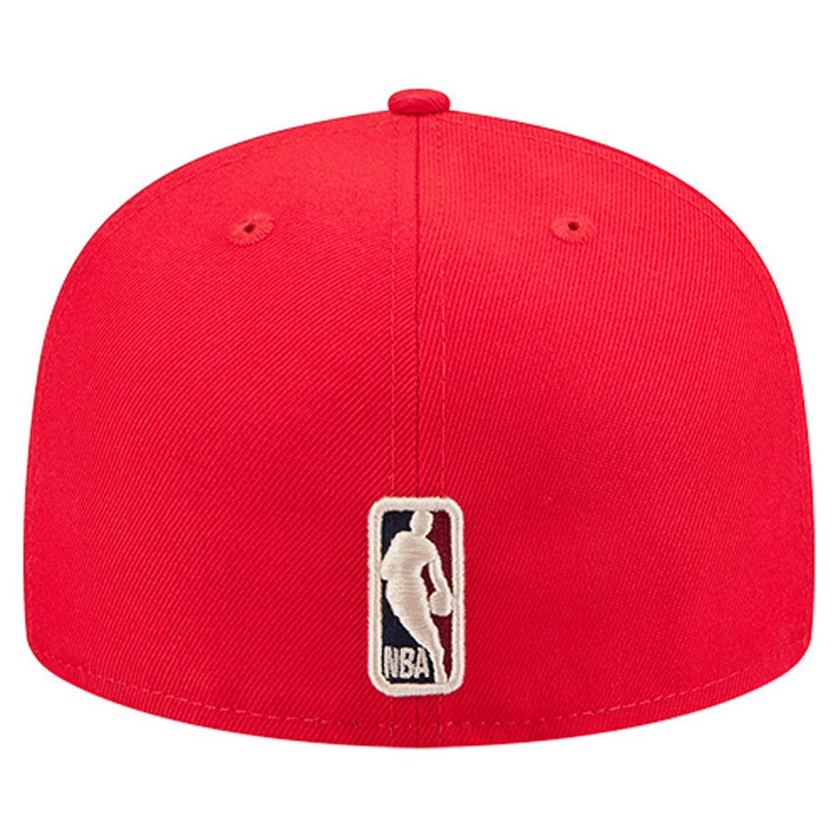 Men's Atlanta Hawks  New Era Red Core Logo 59FIFTY Fitted Hat