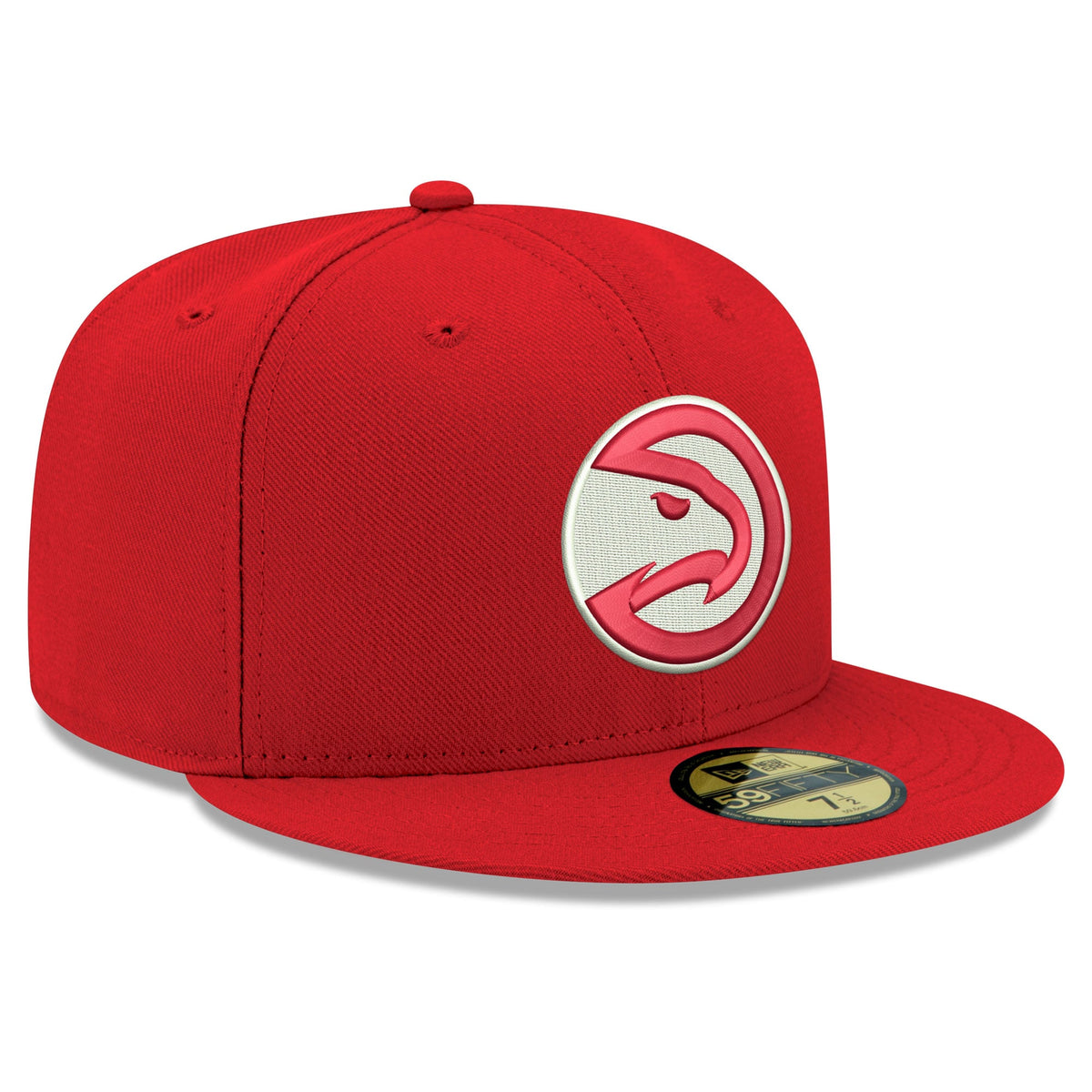 Men's Atlanta Hawks  New Era Red Team 59FIFTY Fitted Hat