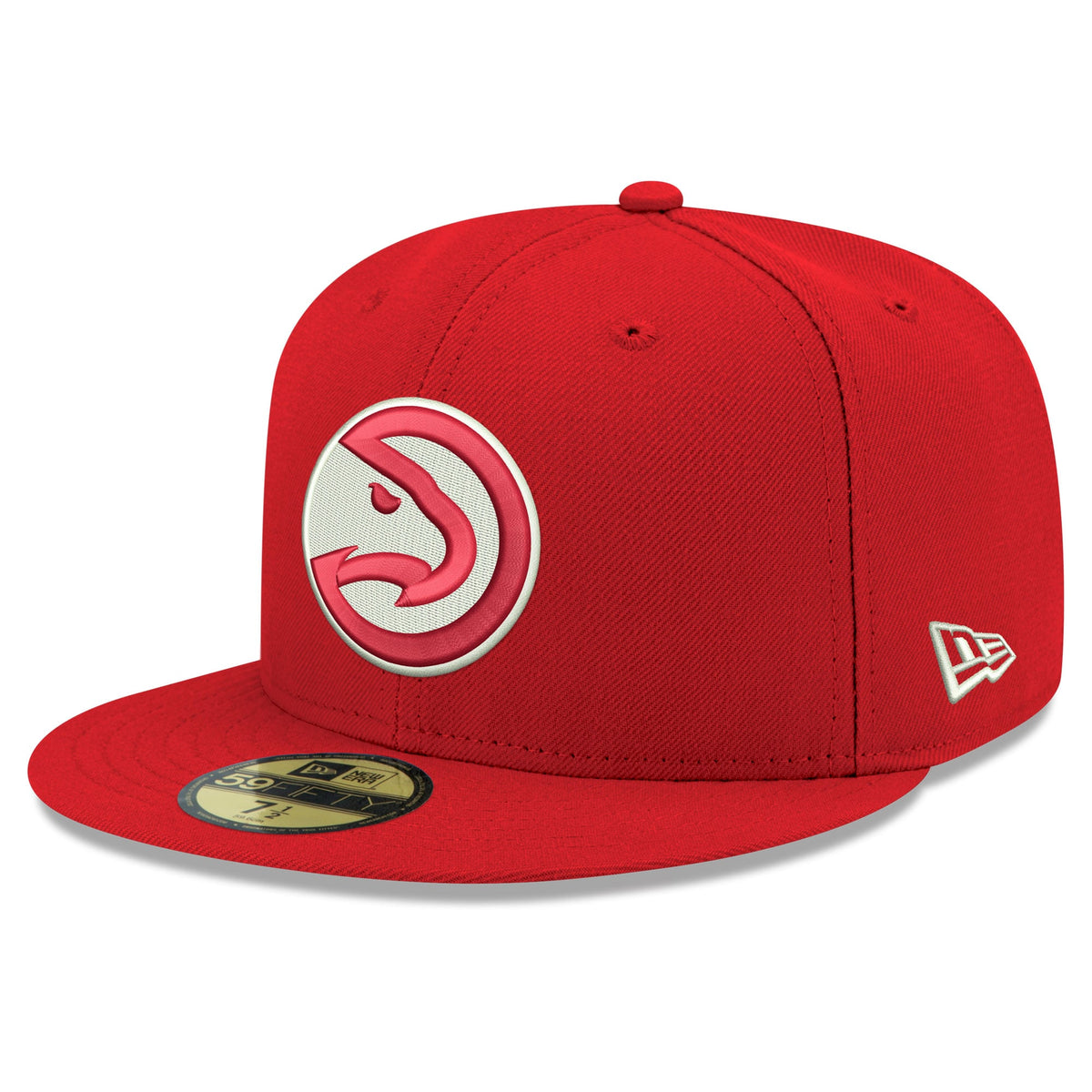 Men's Atlanta Hawks  New Era Red Team 59FIFTY Fitted Hat