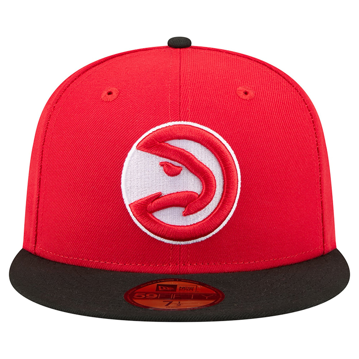 Men's Atlanta Hawks New Era Red Two-Tone 59FIFTY Fitted Hat