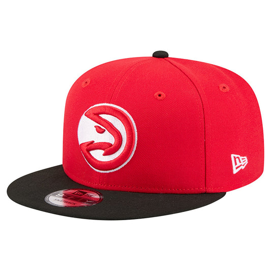 Men's Atlanta Hawks  New Era Red Two-Tone 9FIFTY Snapback Hat
