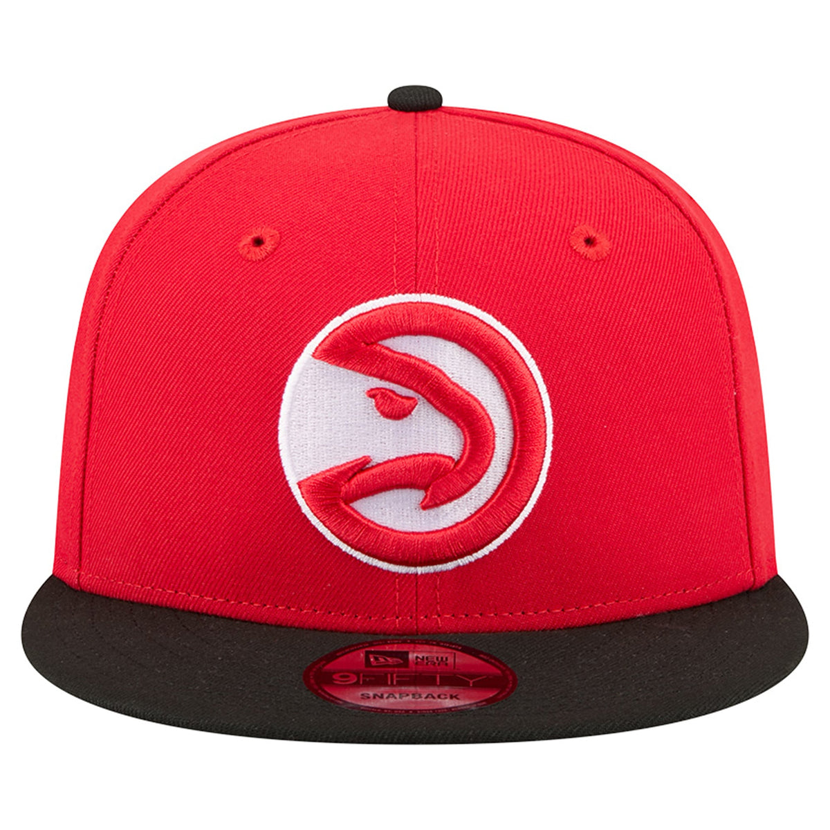 Men's Atlanta Hawks  New Era Red Two-Tone 9FIFTY Snapback Hat