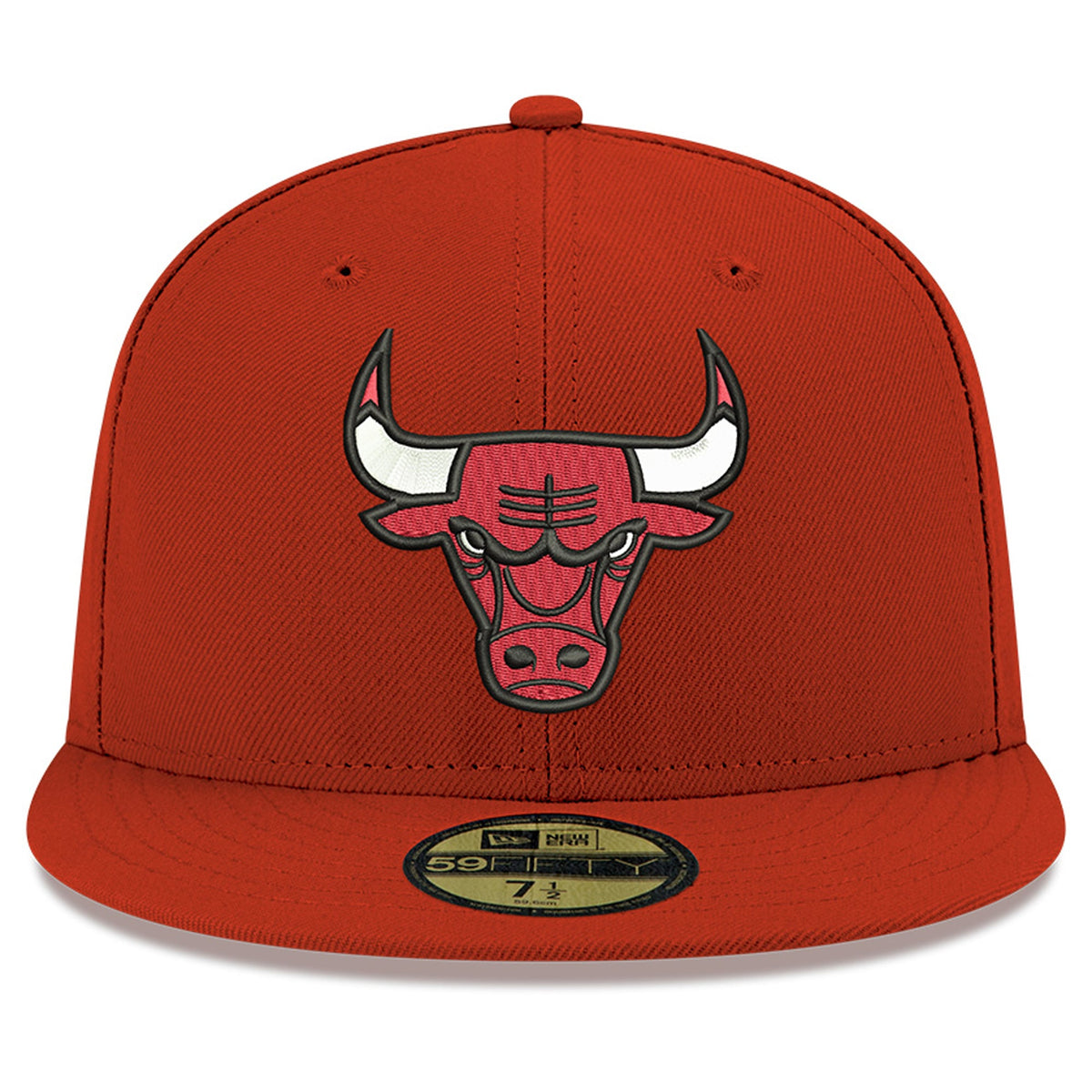 Men's Chicago Bulls  New Era Red Team 59FIFTY Fitted Hat