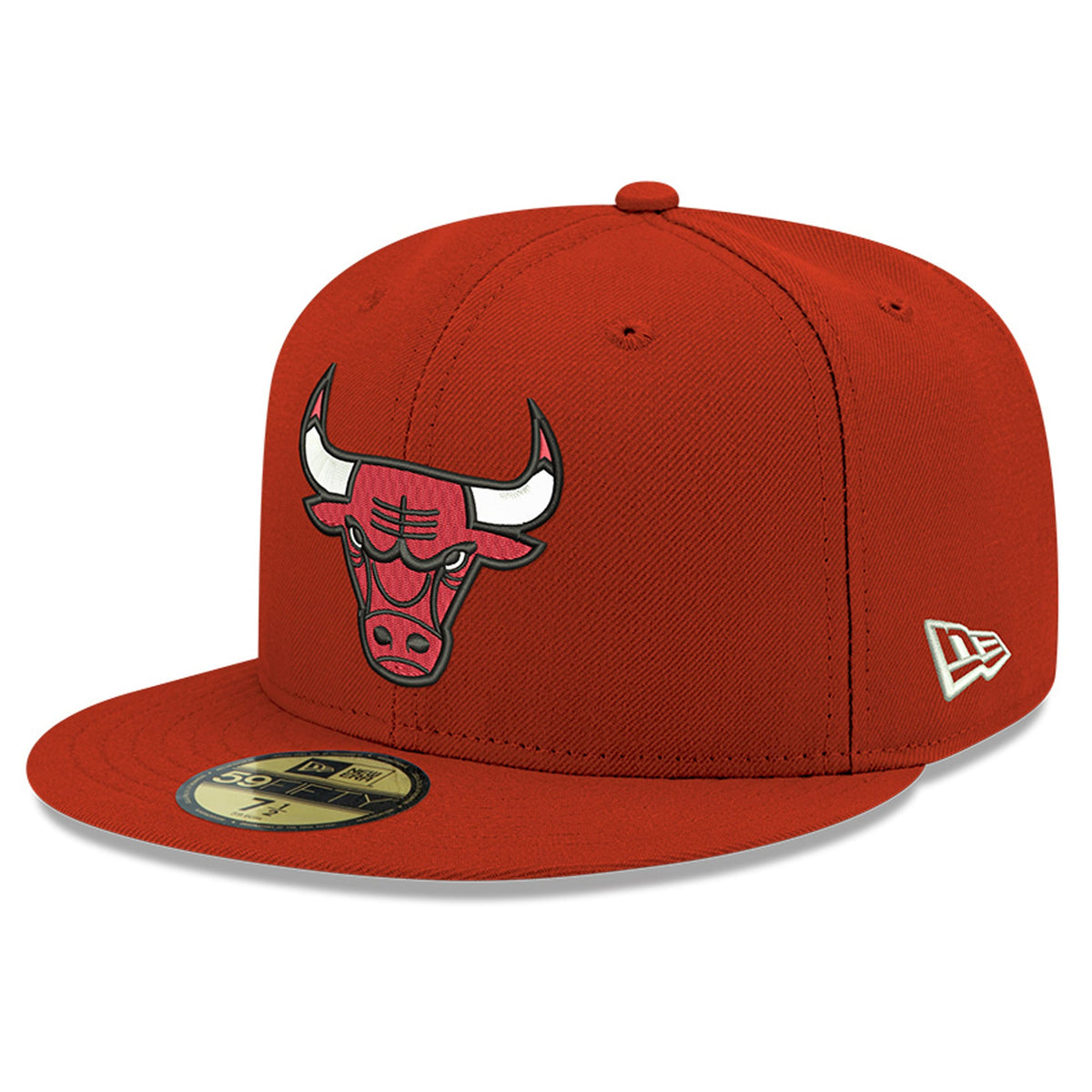 Men's Chicago Bulls  New Era Red Team 59FIFTY Fitted Hat