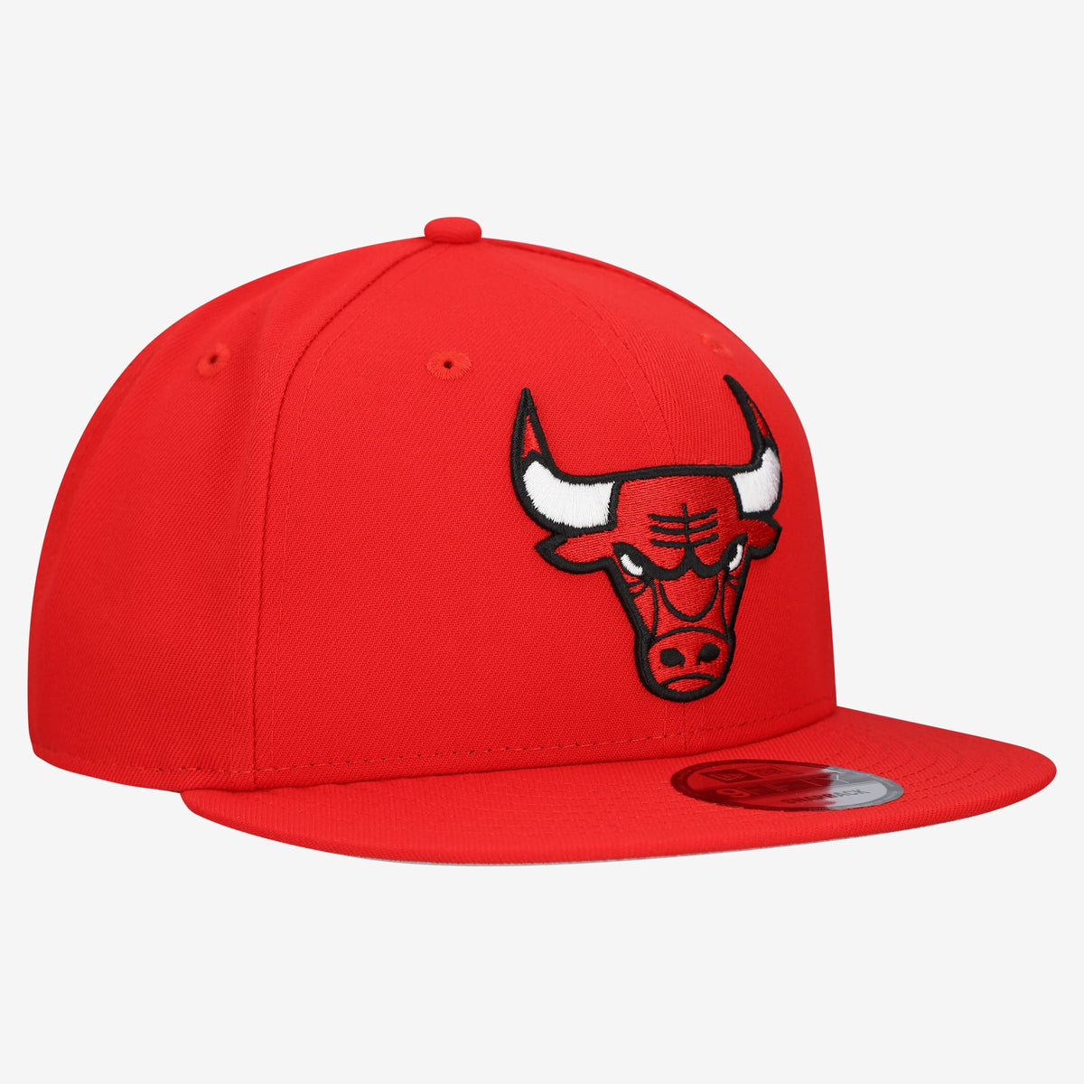 Men's Chicago Bulls  New Era Red Team 9FIFTY Snapback Hat