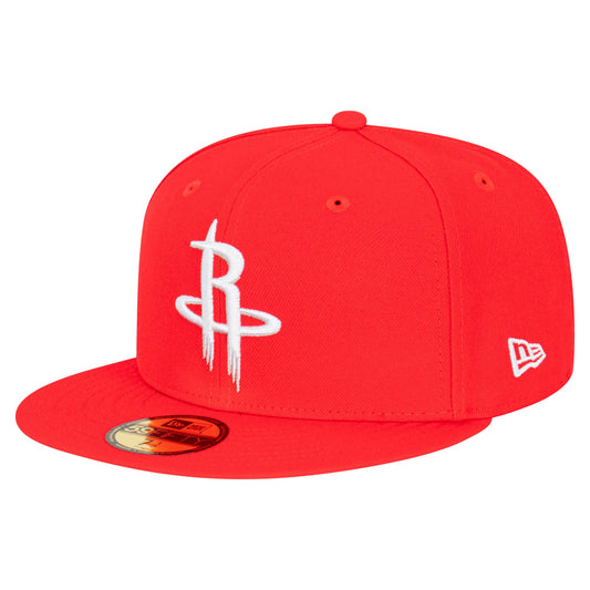 Men's Houston Rockets  New Era Red Team 59FIFTY Fitted Hat