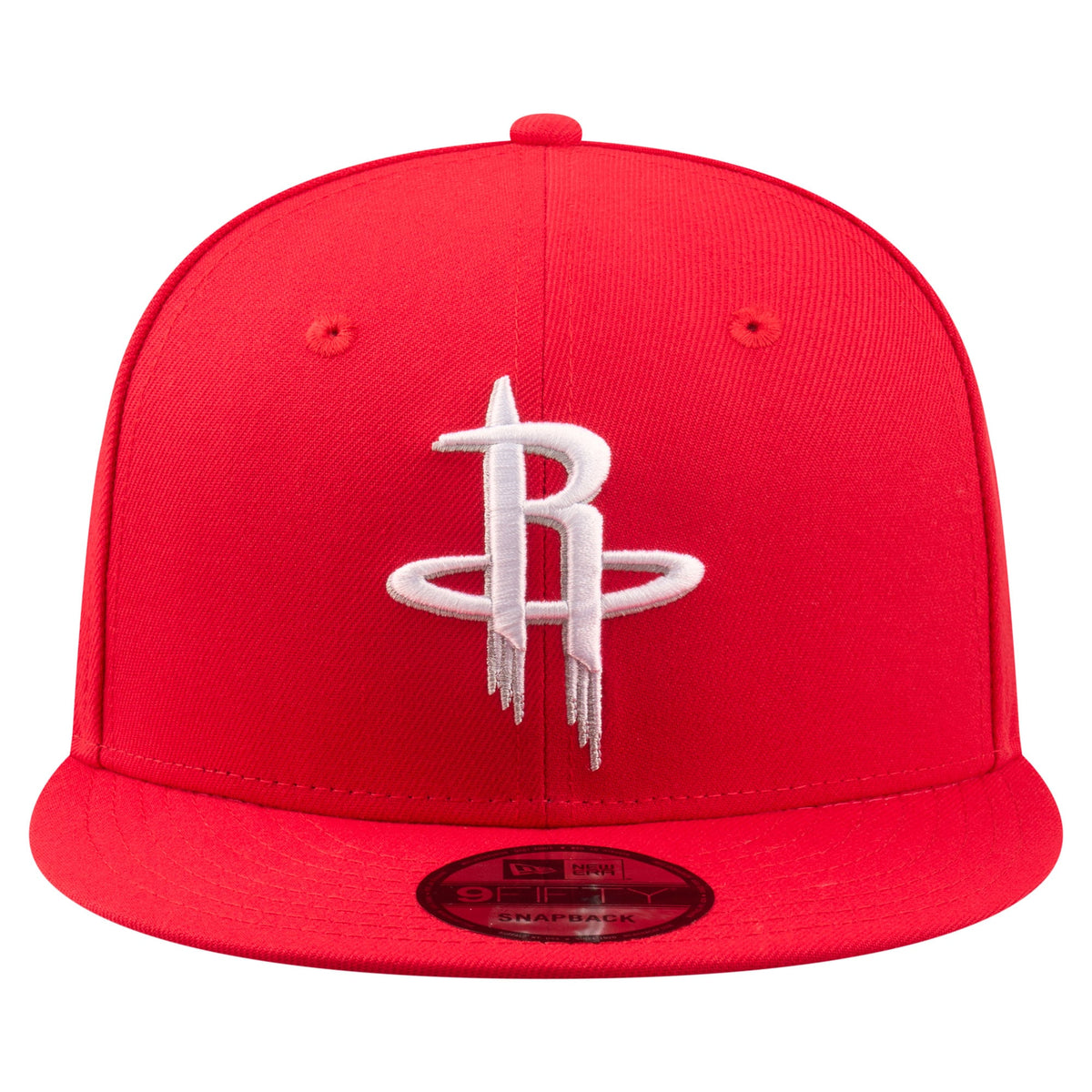 Men's Houston Rockets  New Era Red Team 9FIFTY Snapback Hat