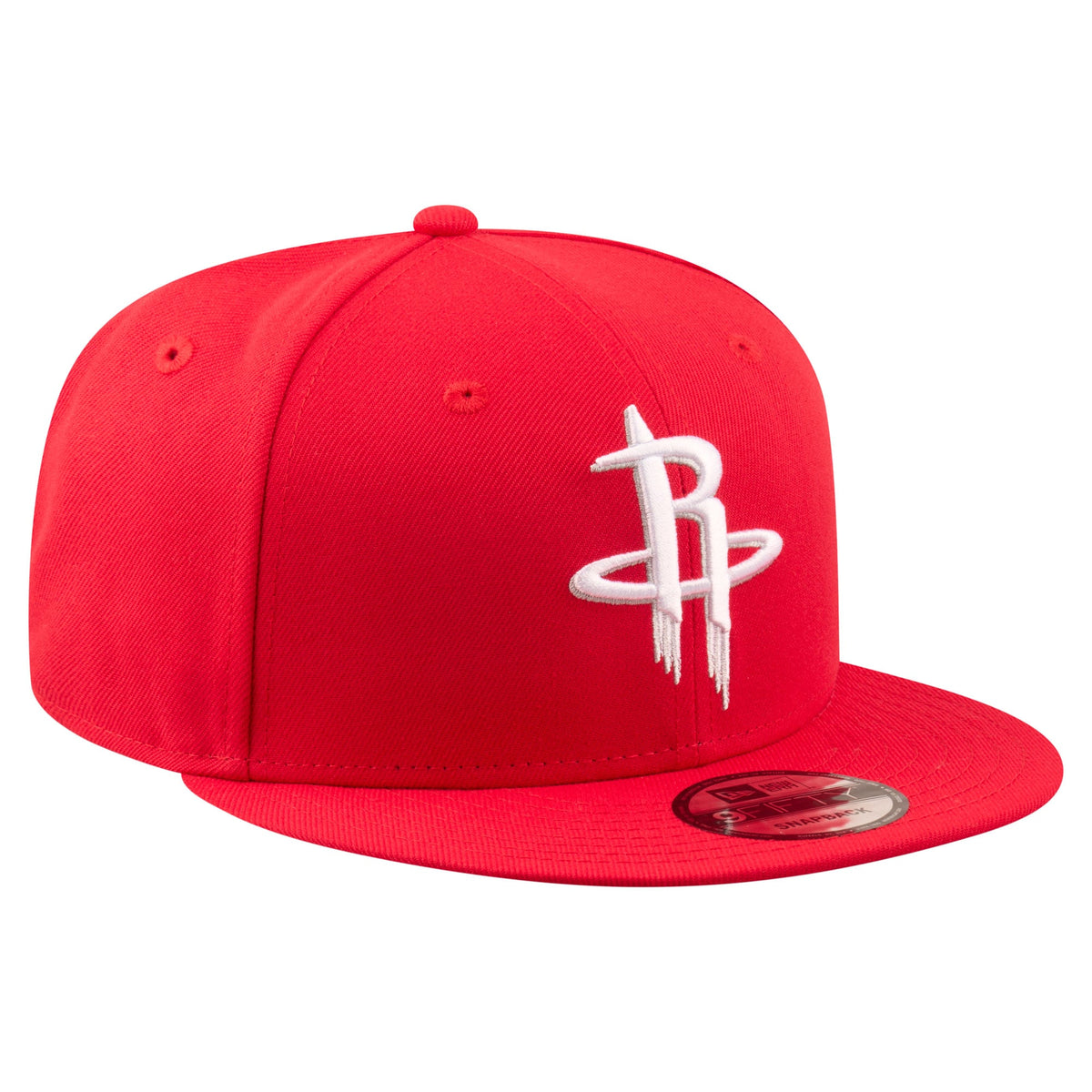 Men's Houston Rockets  New Era Red Team 9FIFTY Snapback Hat