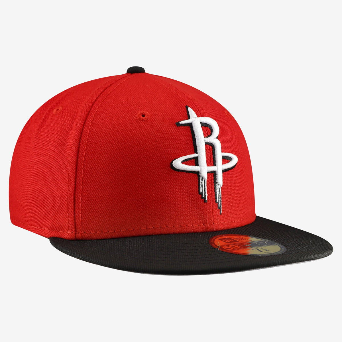 Men's Houston Rockets New Era Red Two-Tone 59FIFTY Fitted Hat