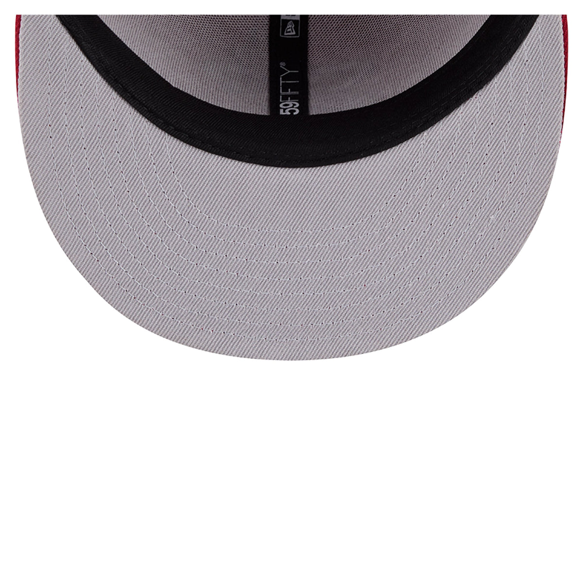 Men's Miami Heat  New Era Red Team 59FIFTY Fitted Hat