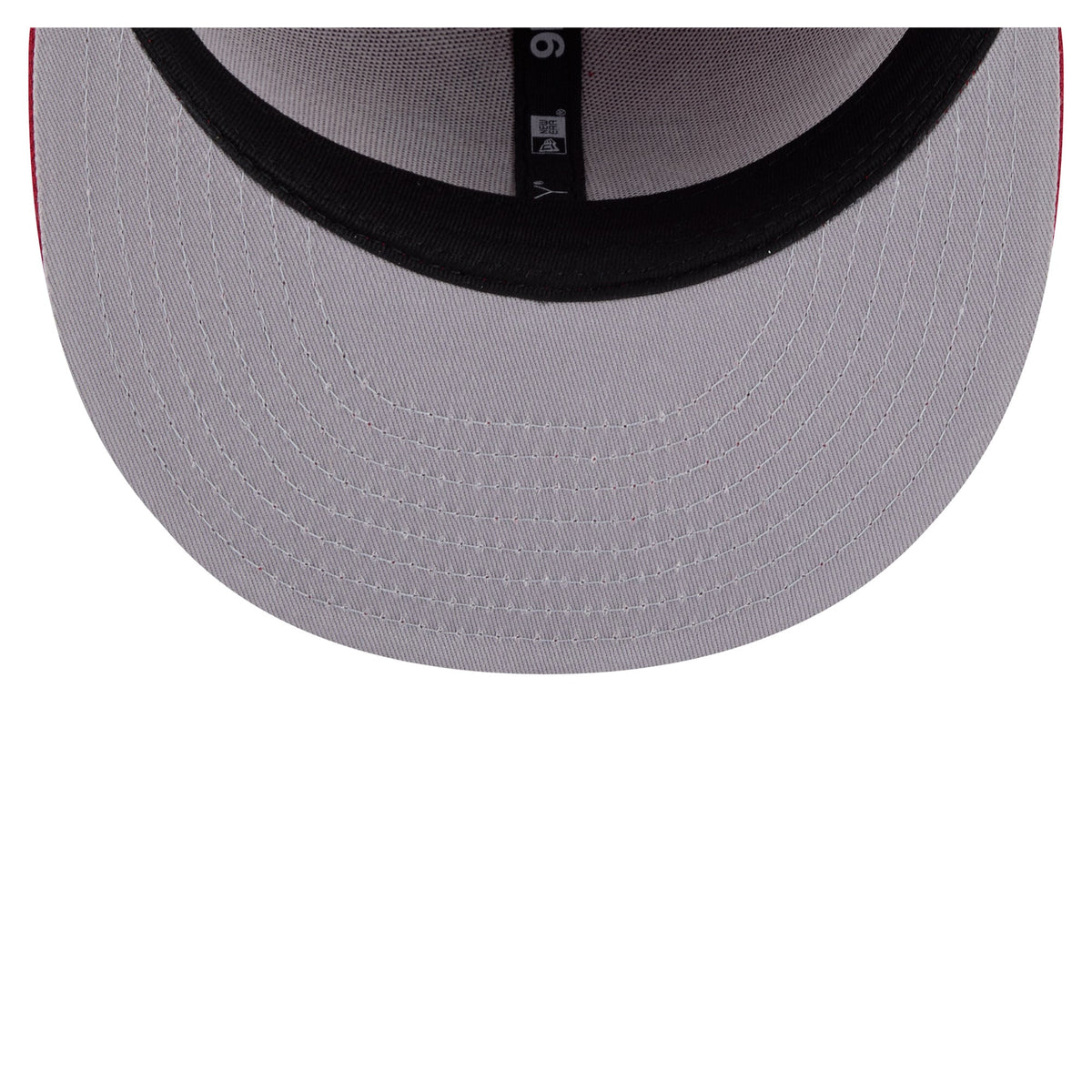 Men's Miami Heat  New Era Red Team 9FIFTY Snapback Hat