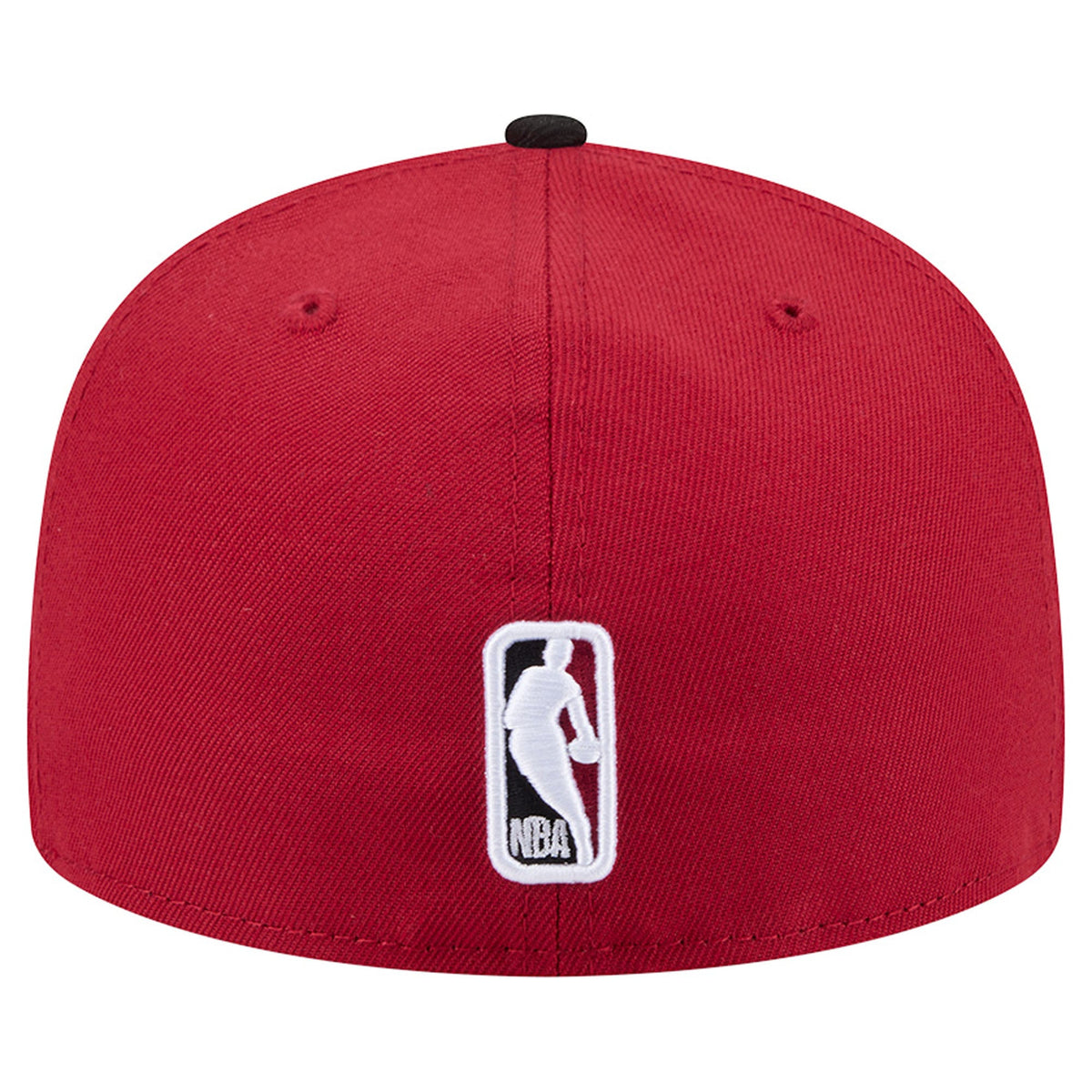 Men's Miami Heat New Era Red Two-Tone 59FIFTY Fitted Hat