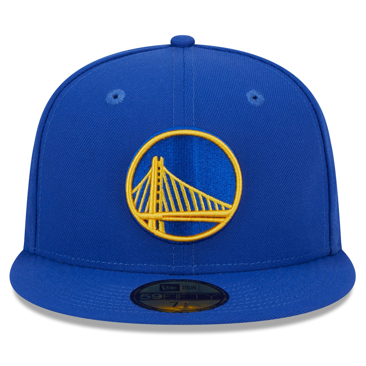 Men's Golden State Warriors New Era Royal  Rally Drive Side Patch 59FIFTY Fitted Hat
