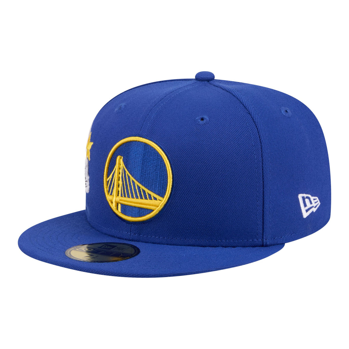 Men's Golden State Warriors  New Era Royal Team Collage 59FIFTY Fitted Hat