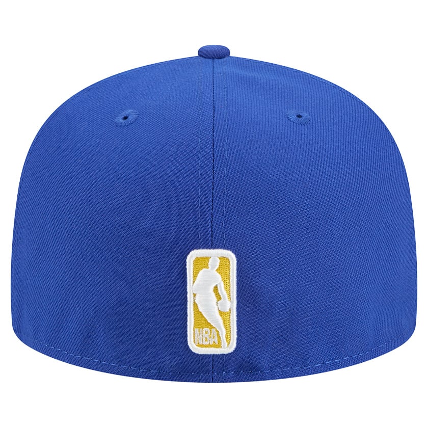 Men's Golden State Warriors  New Era Royal Tri-Hit 59Fifty Fitted Hat