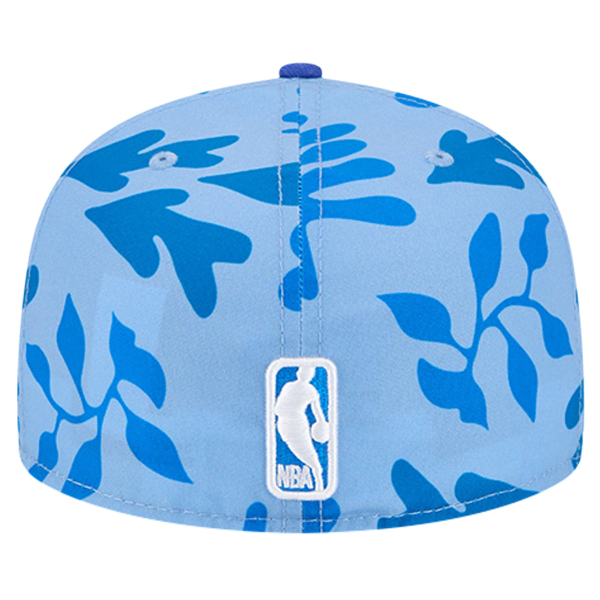 Men's Philadelphia 76ers New Era Royal Palm Fronds 2-Tone 59FIFTY Fitted Hat