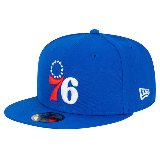Men's Philadelphia 76ers  New Era Royal Team 59FIFTY Fitted Hat