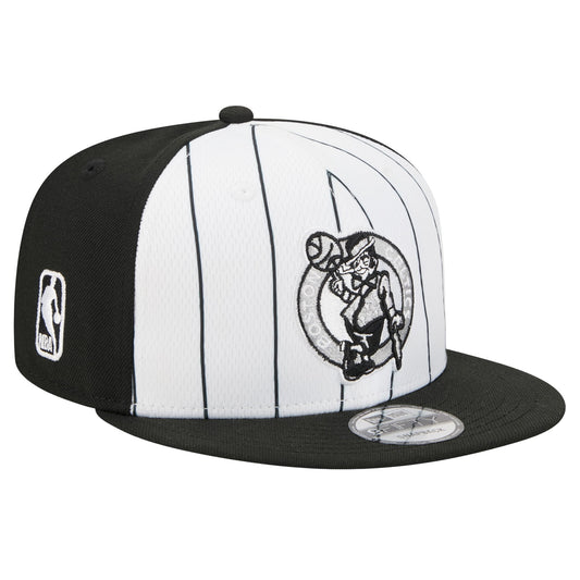 Men's Boston Celtics  New Era White 2025 NBA Tip Off 9FIFTY Snapback Hat